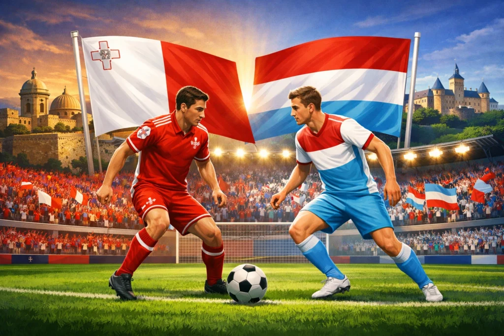 Statistik Malta vs Luxembourg