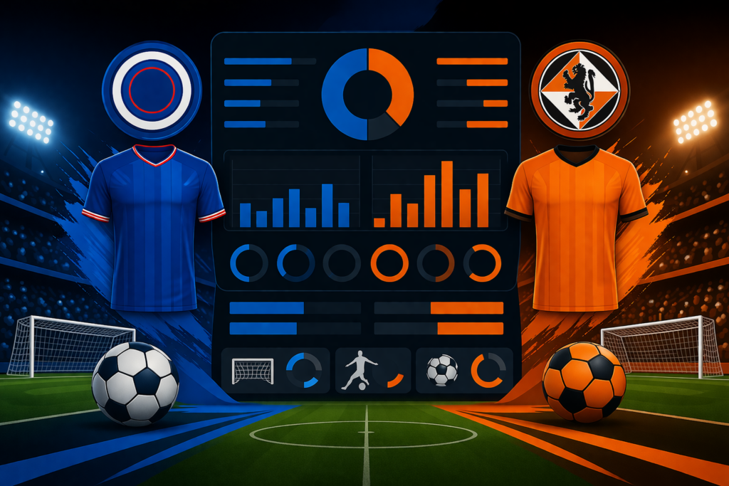 Statistik Rangers vs Dundee United