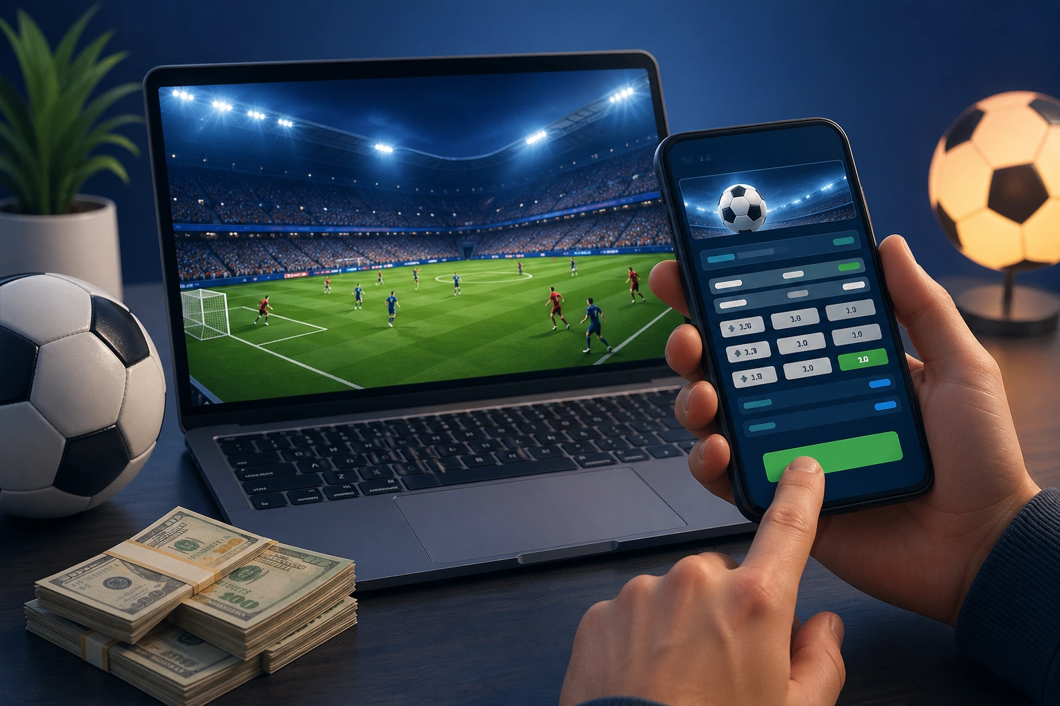 cara taruhan bola di situs