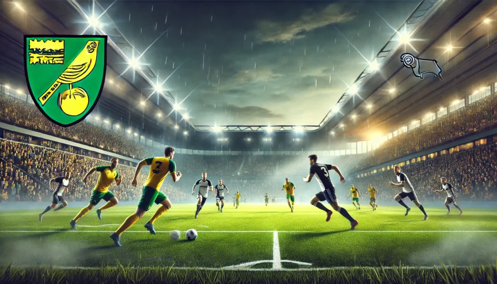 head to head norwich city vs derby county