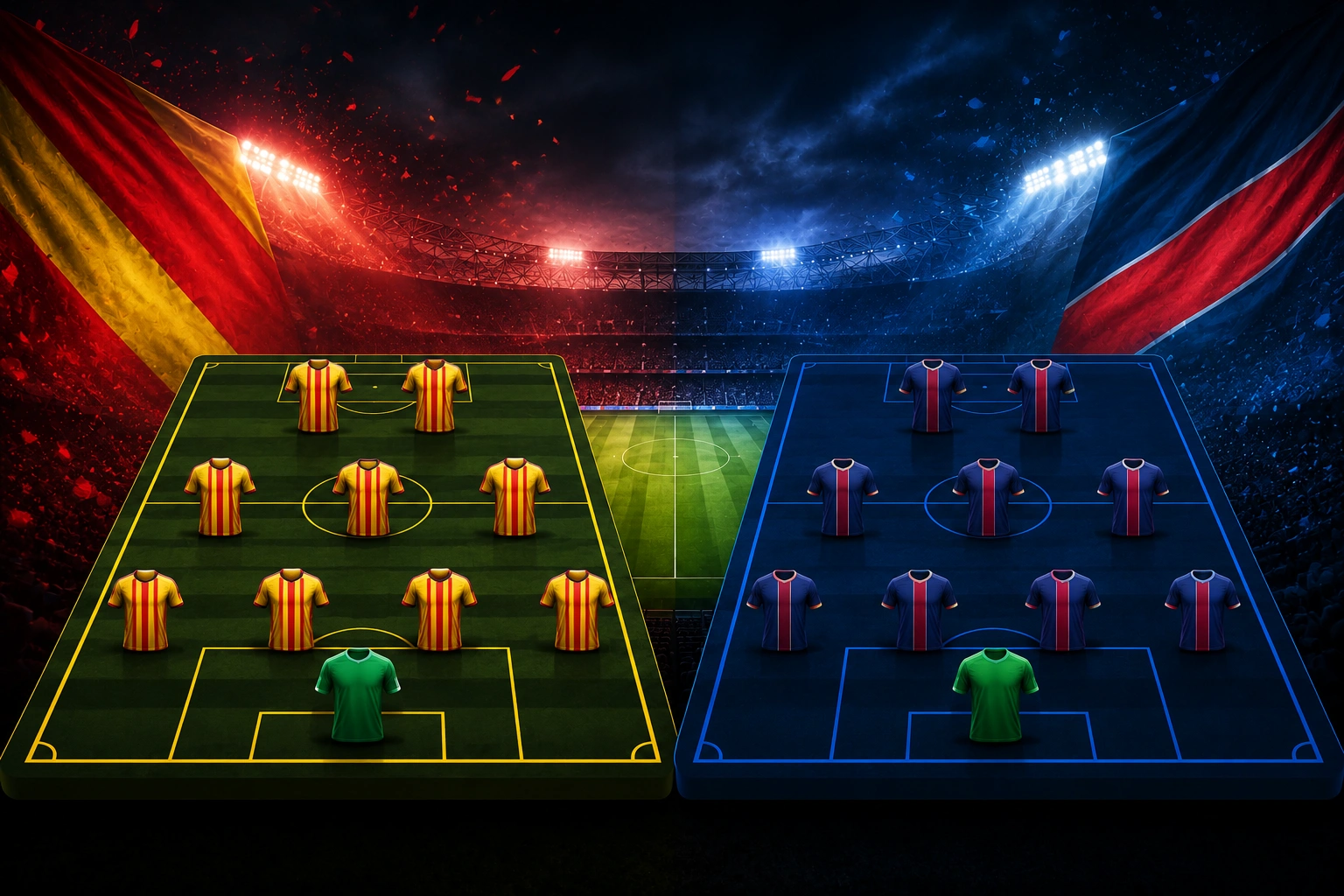 Prediksi Susunan Pemain Lens vs Paris Saint-Germain