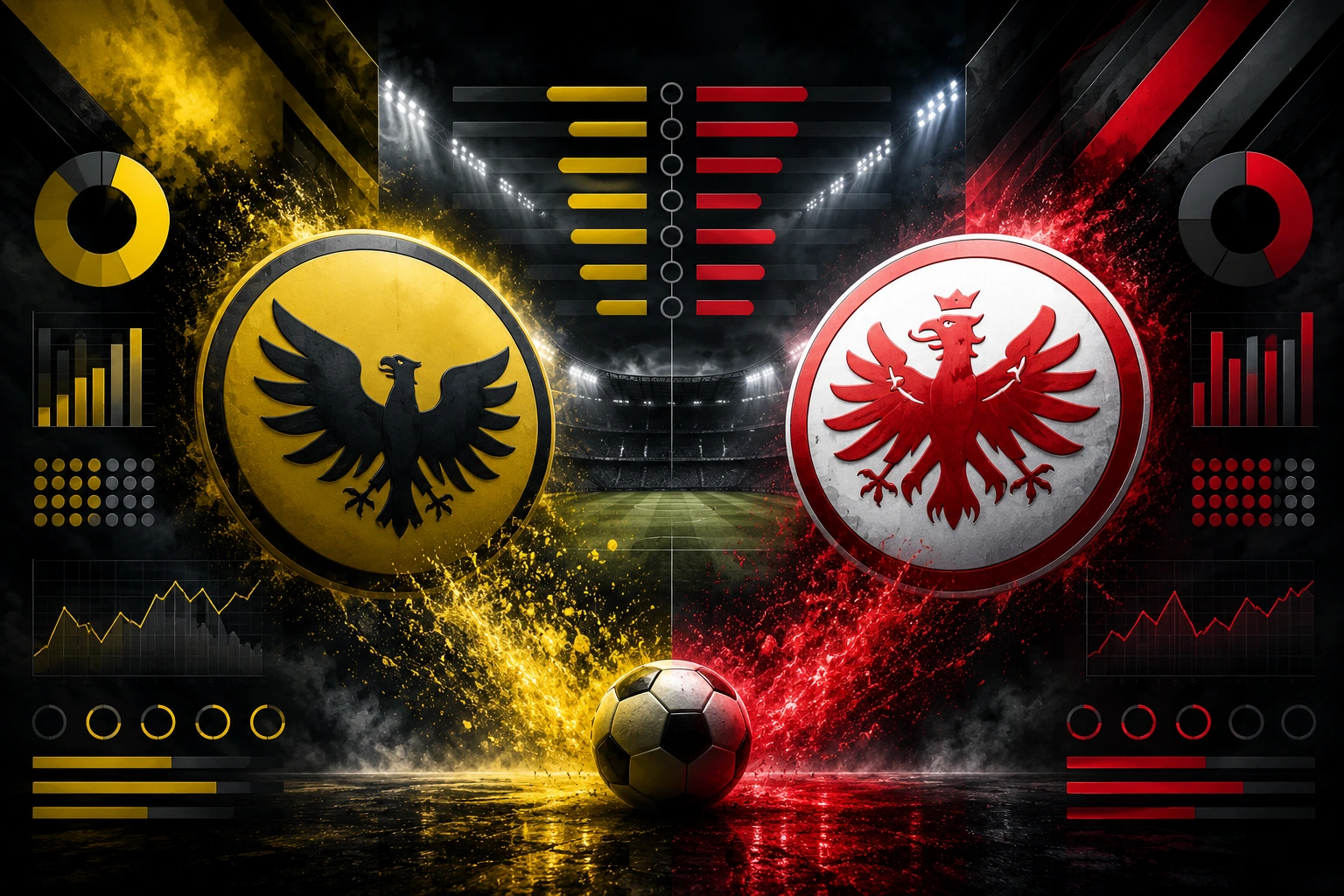 Statistik Dortmund vs Eintracht Frankfurt