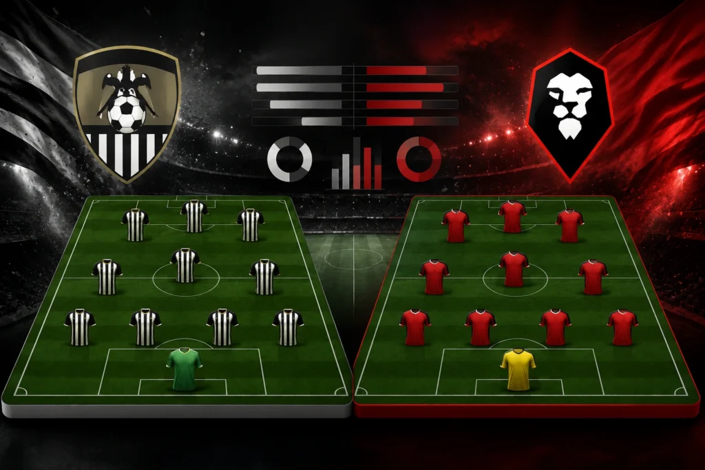 Statistik dan Susunan Pemain Notts County vs Salford City
