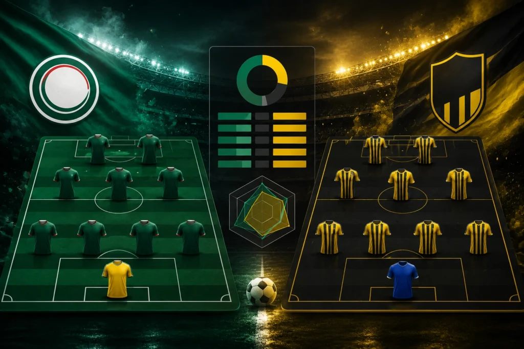 Susunan Pemain dan Statistik Al Ettifaq vs Al Ittihad