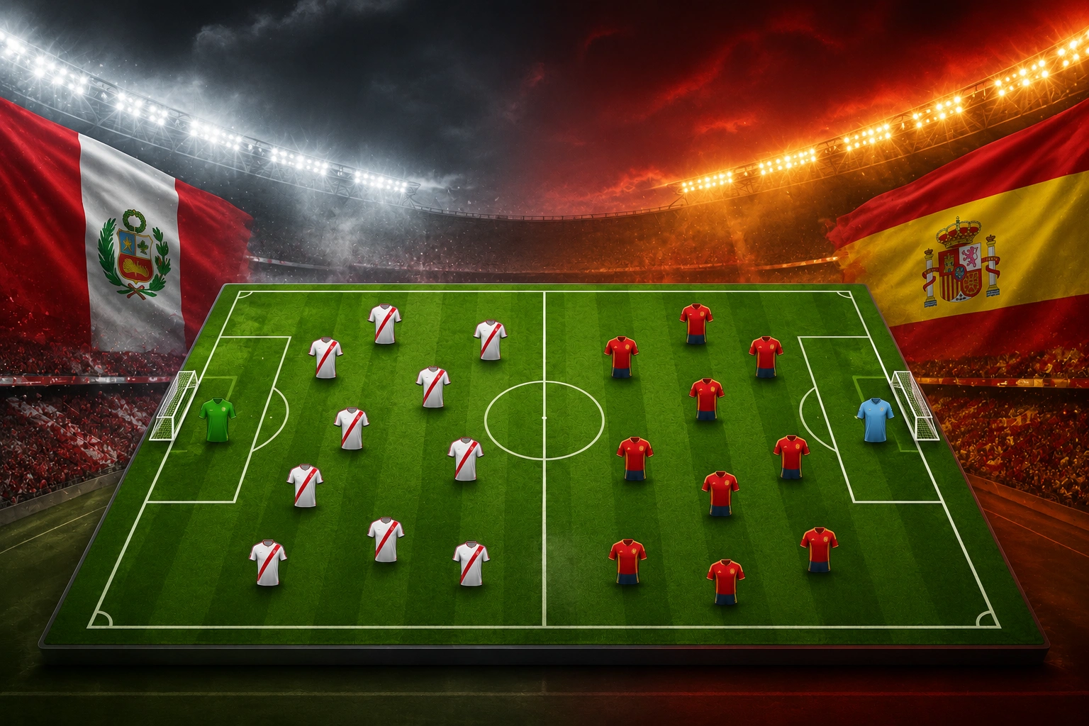Prediksi Pertandingan Persahabatan Peru vs Spain
