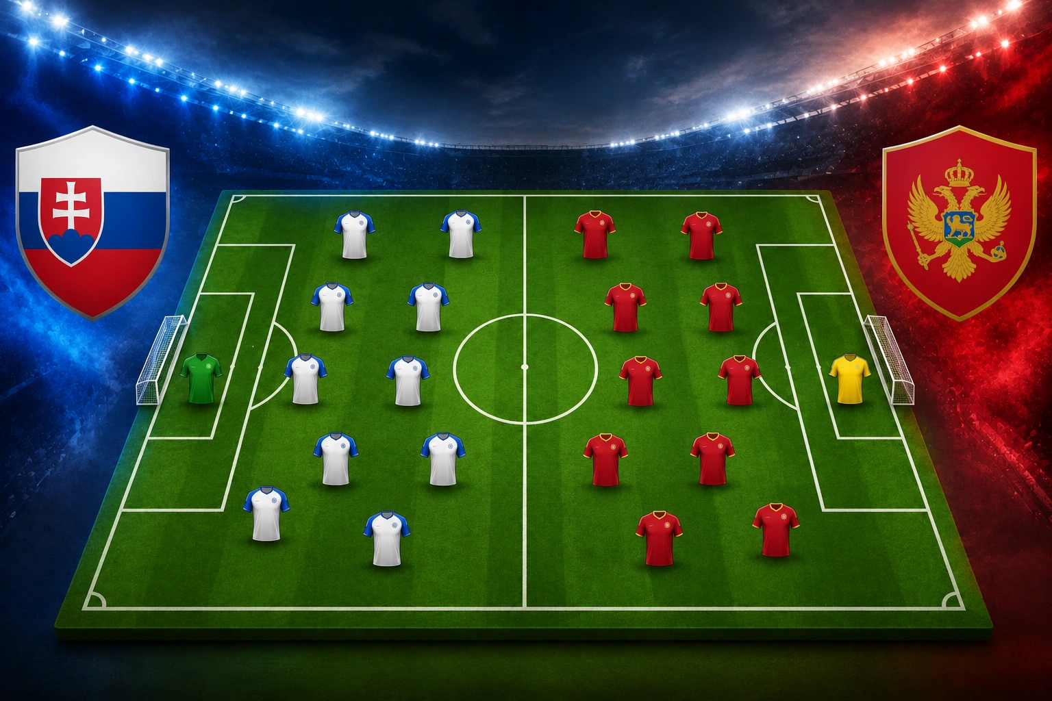 Prediksi Pertandingan Persahabatan Slovakia vs Montenegro