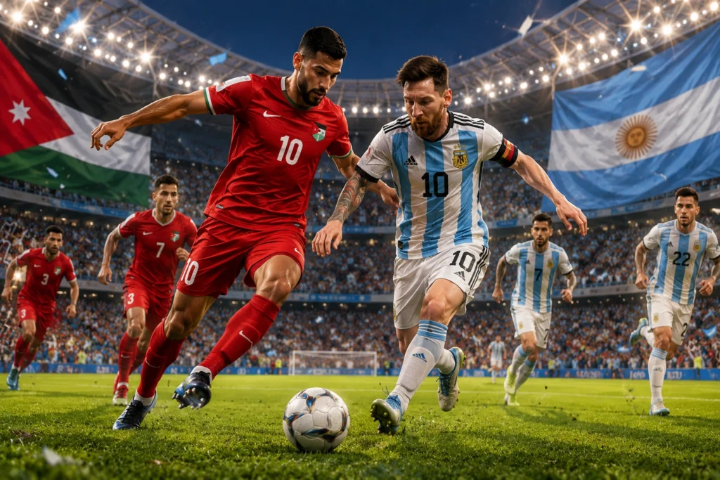 Prediksi Susunan Pemain Jordan vs Argentina