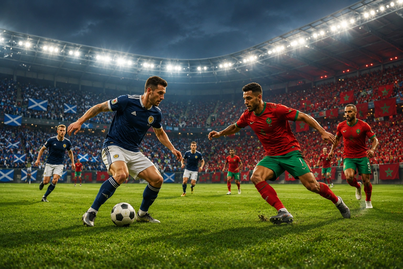 Prediksi dan Susunan Pemain Scotland vs Morocco