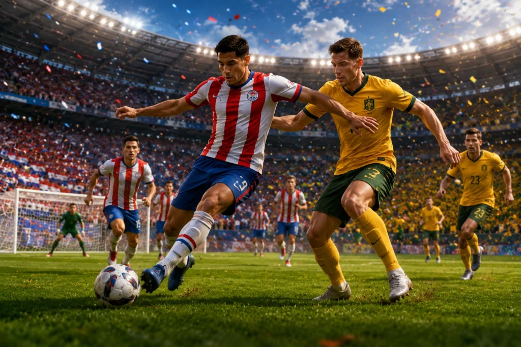 Susunan Pemain dan Prediksi Skor Paraguay vs Australia